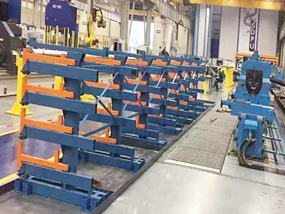 伸缩悬臂式货架 